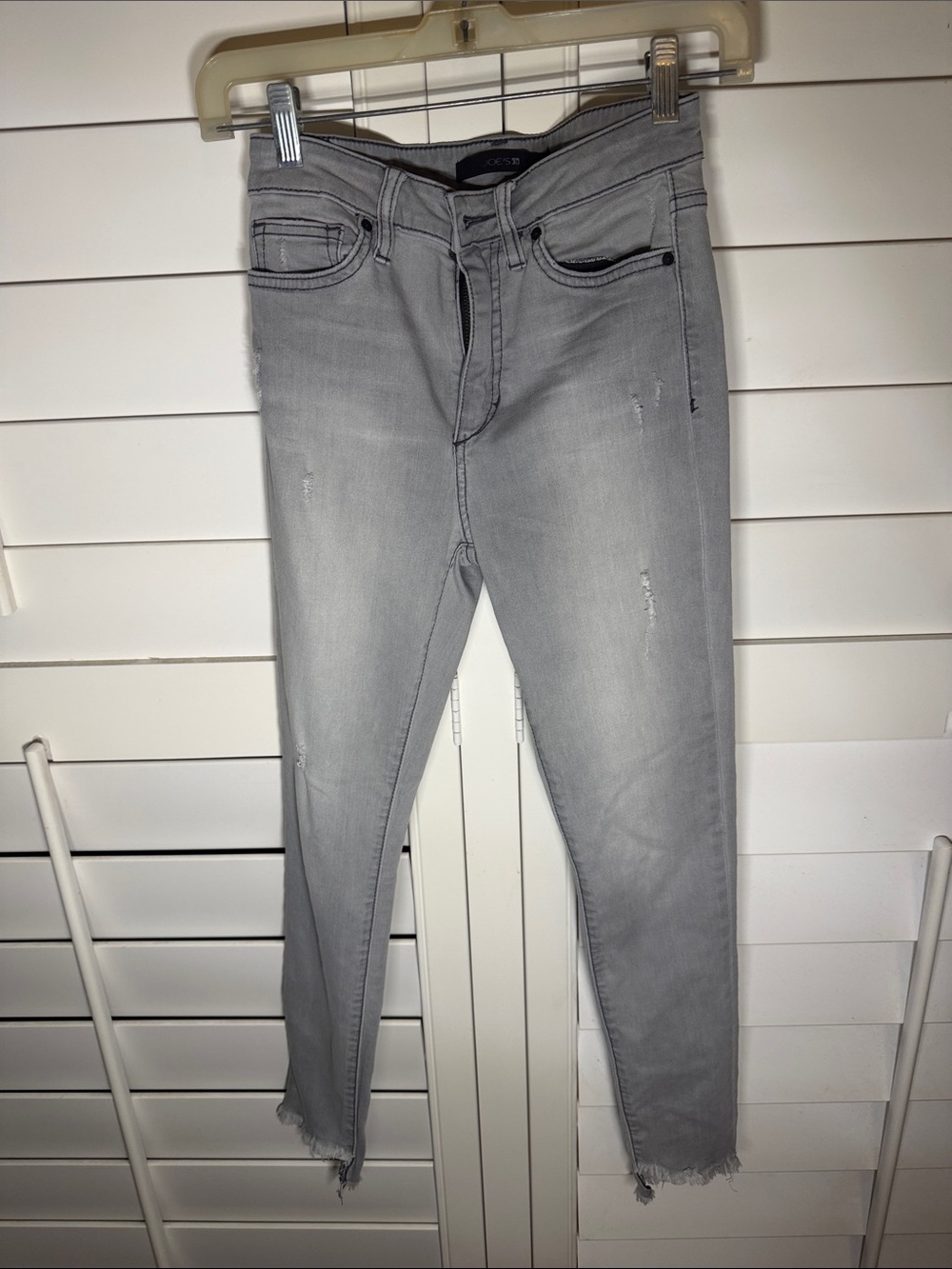 Joe's Jeans Skinny Gray Stretch Denim